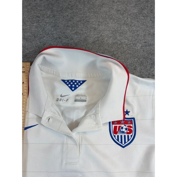 Nike USWNT Kelley O’Hara #5 Soccer Jersey Womens Medium White Dri-Fit USA Team - Picture 6 of 8